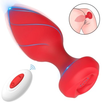 Remote Anal Plug Vibrator Butt Plug Adult Sex Toys