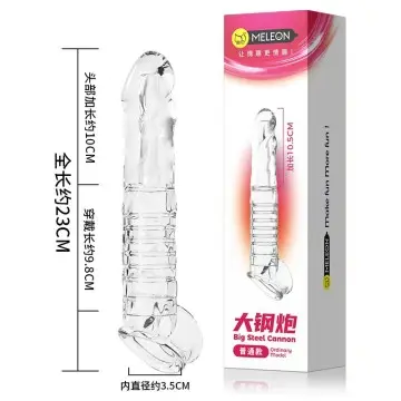 Penis Sleeve silicon condom Penis Extender Male Sex Toy