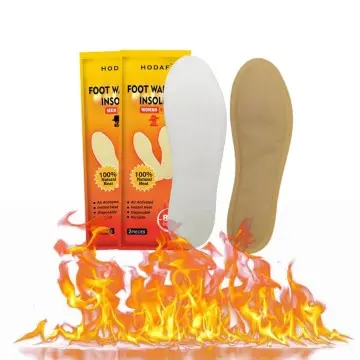 Popular Fast Warm-up disposable foot warmer heats up quickly through self-heating foot insole