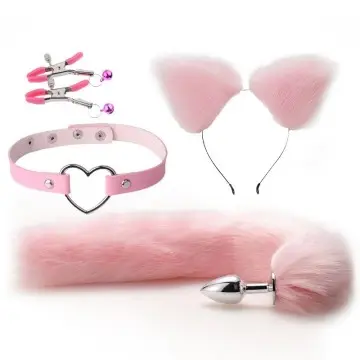 Tail Anal Plug Butt Plug 4 pcs Set